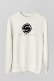 Starset Baskılı Beyaz Unisex Sweatshirt