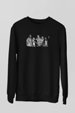 Starset Baskılı Unisex Siyah Sweatshirt