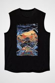 Starship Troopers Siyah Unisex  Kolsuz Tişört