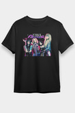Steel Panther Baskılı Unisex Siyah Tişört - Tshirt