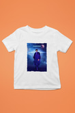 Stephen Hawking Baskılı Unisex Beyaz Çocuk Tişörtü - Tshirt