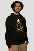 Steve Aoki Siyah Unisex Kapüşonlu Sweatshirt