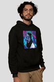Steve Aoki Siyah Unisex Kapüşonlu Sweatshirt