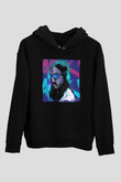 Steve Aoki Siyah Unisex Kapüşonlu Sweatshirt