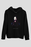 Steve Aoki Siyah Unisex Kapüşonlu Sweatshirt