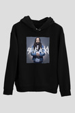 Steve Aoki Siyah Unisex Kapüşonlu Sweatshirt