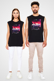 Steve Aoki Siyah Unisex Kolsuz Tişört