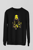 Steve Aoki Siyah Unisex Sweatshirt
