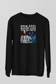 Steve Aoki Siyah Unisex Sweatshirt