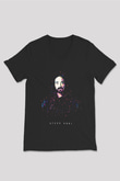 Steve Aoki Siyah Unisex V Yaka Tişört