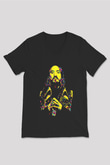 Steve Aoki Siyah Unisex V Yaka Tişört