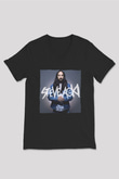 Steve Aoki Siyah Unisex V Yaka Tişört