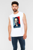 Steve Jobs Beyaz Unisex Kolsuz Tişört
