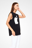 Steve Jobs Siyah Unisex Kolsuz Tişört