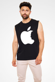 Steve Jobs Siyah Unisex Kolsuz Tişört
