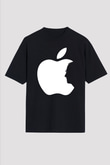Steve Jobs Siyah Unisex Oversize Tişört T-Shirt