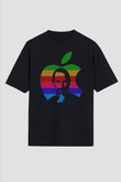 Steve Jobs Siyah Unisex Tişört T-Shirt - TişörtFabrikası