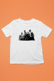 Stone Roses Baskılı Beyaz Unisex Beyaz Çocuk Tişört - Tshirt