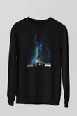 Stonehenge Siyah Unisex Sweatshirt