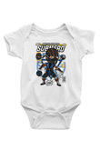 Sub Zero Baskılı Unisex Beyaz Bebek Body - Zıbın