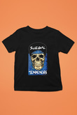 Suicidal Tendencies Baskılı Siyah Unisex Çocuk Tişört