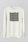Suicideboys - $uicideboy$ Baskılı Beyaz Unisex Sweatshirt