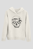Suicideboys - $uicideboy$ Baskılı Beyaz Unisex Kapüşonlu Sweatshirt