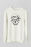 Suicideboys - $uicideboy$ Baskılı Beyaz Unisex Sweatshirt