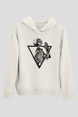 Suicideboys - $uicideboy$ Baskılı Beyaz Unisex Kapüşonlu Sweatshirt