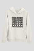 Suicideboys - $uicideboy$ Baskılı Beyaz Unisex Kapüşonlu Sweatshirt