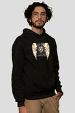 Supernatural Baskılı Unisex Siyah Hoodie