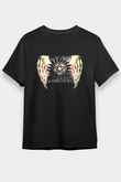 Supernatural Baskılı Unisex Siyah Tişört - Tshirt
