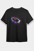 Süpernova Siyah Unisex Tişört T-Shirt - TişörtFabrikası