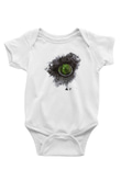 Swallow The Sun Baskılı Beyaz Unisex Bebek Body - Zıbın
