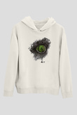 Swallow The Sun Baskılı Beyaz Unisex Kapüşonlu Sweatshirt