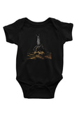 Swallow The Sun Baskılı Unisex Siyah Bebek Body - Zıbın