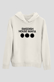 Swedish House Mafia Beyaz Unisex Kapüşonlu Sweatshirt