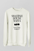 Swedish House Mafia Beyaz Unisex Sweatshirt