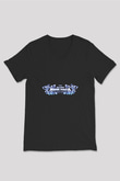 Swedish House Mafia Siyah Unisex V Yaka Tişört T-Shirt