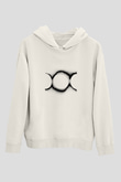 Swedish House MafiaBaskılı Beyaz Hoodie
