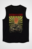 System of a Down Siyah Unisex Kolsuz Tişört