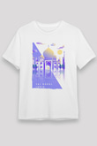 Tac Mahal Beyaz Unisex Tişört T-Shirt - TişörtFabrikası