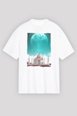 Tac Mahal Beyaz Unisex Tişört T-Shirt - TişörtFabrikası
