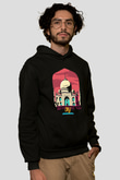 Tac Mahal Siyah Unisex Hoodie
