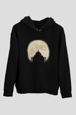 Tac Mahal Siyah Unisex Hoodie