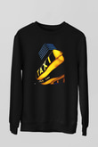 Taksici Siyah Unisex Sweatshirt