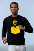 Taksici Siyah Unisex Sweatshirt