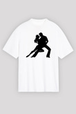Tango Beyaz Unisex Tişört T-Shirt - TişörtFabrikası