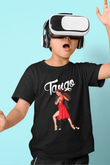 Tango Siyah Unisex Çocuk Tişört