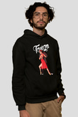 Tango Siyah Unisex Hoodie